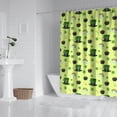 thumbnail image 2 of St. Patrick's Day and Rainbows Shower Curtain 72"x72", Waterproof Washable Bathroom Decor Set with 12 Hooks, 2 of 6