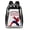 Style D, variant on Cute Red-Blue Hero Print Clear PVC Backpack, Heavy Duty Transparent See Through Daypack with Mesh Side Pockets, Stadium Approved Casual Travel Bag Ideal Birthday Gift