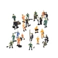 thumbnail image 2 of Figuras en miniatura de 27 piezas de trabajadores ferroviarios a escala 1:87: accesorios fotográficos creativos para dioramas, maquetas arquitectónica, 2 of 9