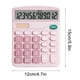 thumbnail image 4 of Calculadora electrónica Pisexur para hombres, calculadora básica de escritorio de 12 dígitos, doble potencia, con gran pantalla LCD, electrónica para niños, organizador de electrónica., 4 of 5