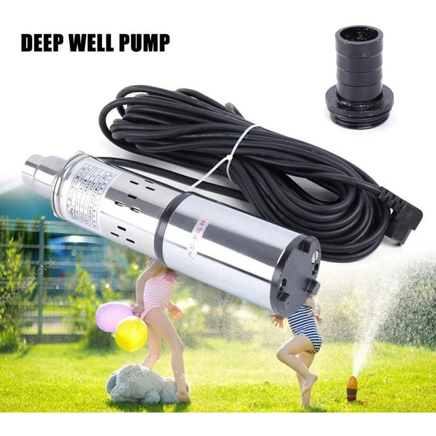 Solar Powered Deep Well Submersible Pump 280W 48V 60M Lift Water Pump Farm Stainless steel Solar Powered Deep Well Submersible Pump 280W 48V 60M Lift Water Pump Farm Stainless steel