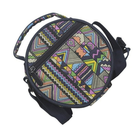 SIEYIO Thicken Cotton Drum Bag Portable and Waterproof, Chinese Ethnic Pattern,Padded Snare Bags for Percussion Instruments
