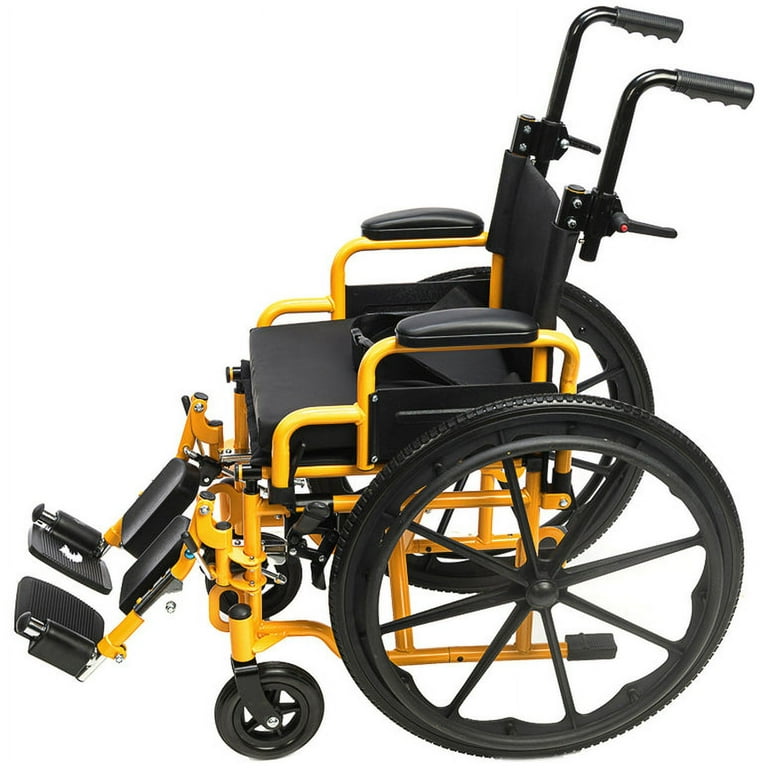 Smilez Pediatric Wheelchair 2.0, Lightweight Foldable Wheelchair