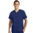 thumbnail image 4 of Healing Hands Purple Label - Men's Jake Top 's Three Pocket V-Neck Scrub Top, 4 of 9