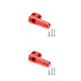 thumbnail image 2 of maskred 1/24 Remote Control Car Servo with Screws Upgrade Modification Automobile Red 2Set, 2 of 6