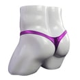 thumbnail image 3 of Men's Boxer Briefs Back Door Underwear Men Shorts Men Briefs Mens S Nylon Underwear Shirt for Men's Autumn Mens Fashion for Brief Purple One size, 3 of 4