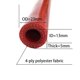 thumbnail image 3 of Manguera calefactora de silicona reforzada Bekelan, 13 mm x 1 m, roja, 3 of 4