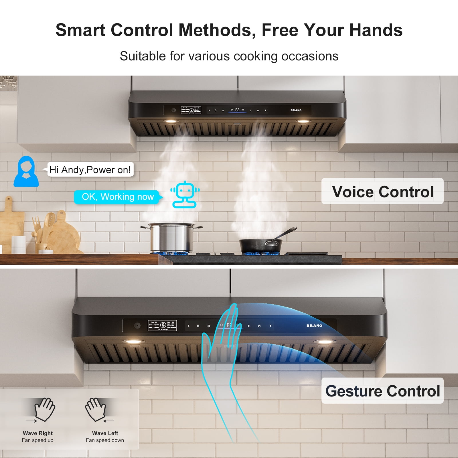 30 In. 900 CFM Ducted Under Cabinet Range Hood In Black Stainless Steel With Dishwasher Filter
