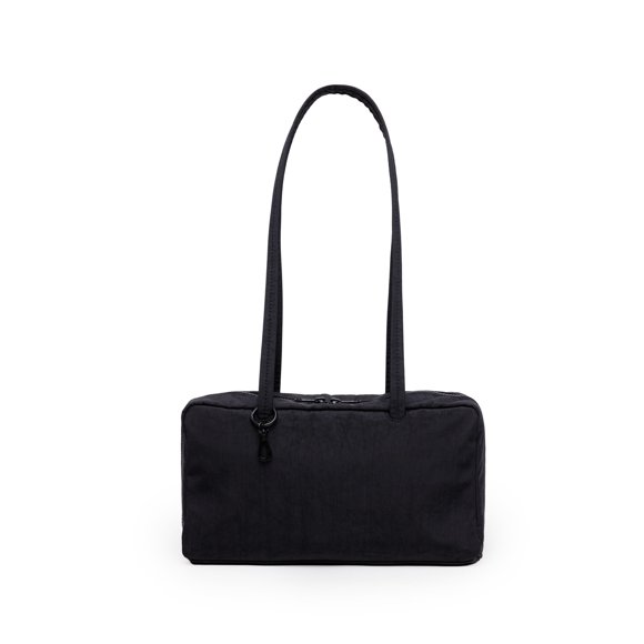 Bolsa Bowler de nylon negro reciclado BAGGU