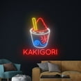 thumbnail image 2 of Handmadetneonsign Japan Kakigori Neon Sign, Kakigori Led Art Decor, Japanese Ice Cream Wall Decor, 2 of 5