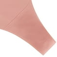 thumbnail image 3 of Thongs Panties for Women Tbopshirt Womens Thongs Briefs,Solid Underwear Lingerie Panties Ladies Underpants Thongs,Women's Hipsters Underwear, 3 of 7