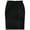 Black - black, variant on Alfani Womens Contrast Stitch Midi Skirt, Black, 0