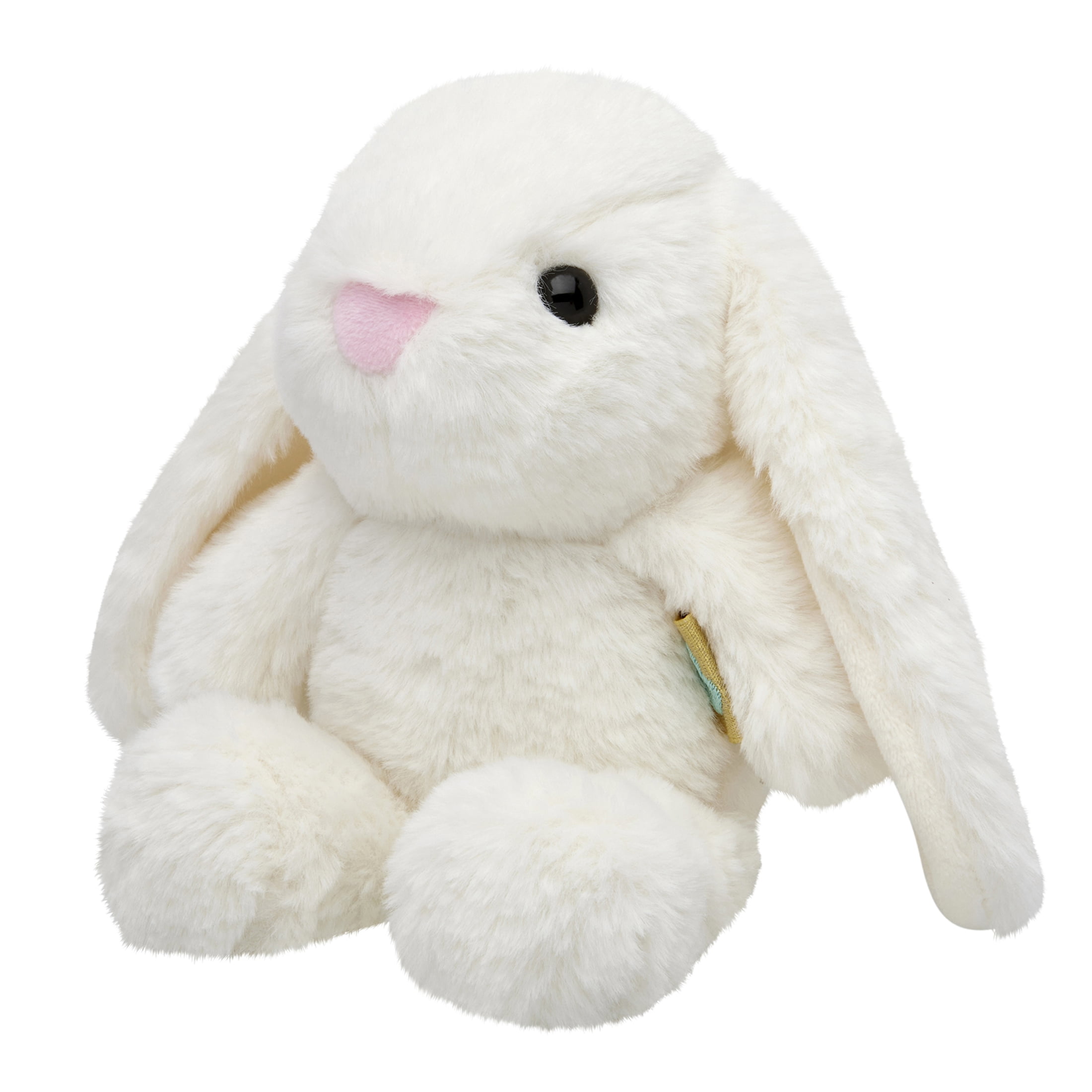 ButterLuvs Plush Bunny Stuffed Animal, 6 Inch Super Soft White Cuddly Toy