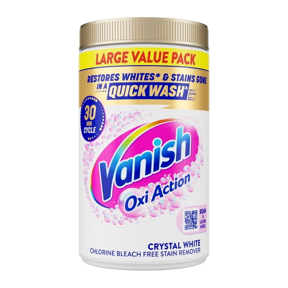 Vanish Oxi Action Powder White 1kg White Powder Oxi Action 1kg