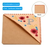 Uxcell Embroidered Corner Bookmark Cute Flower Stitched Handmade Book ...