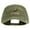 Khaki, variant on US Navy Seabee Retired Military Embroidered Washed Solid Pigment Dyed Cotton Twill Brass Buckle Cap - Navy OSFM