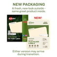 thumbnail image 2 of Etiquetas para carpetas de archivos Avery EcoFriendly 1500 imprimibles, 2 of 8
