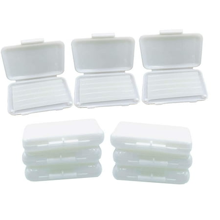 10 Pack Dental Wax Oral Care Orthodontics Wax for Braces Wearer - Blue Color Mint Scent
