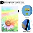 thumbnail image 3 of Galaxy Tab A7 10.4" Case SM-T500 T505 T507, Allytech Folio Flip Stand Cover Auto Sleep Wake Shock-Absorption Protective Slim Shell Case Cover for Samsung Galaxy Tab A7 10.4" T500,Sunflower, 3 of 6