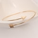 thumbnail image 1 of Pulsera de metal punk para mujer Fiudx joyería GD, 1 of 3