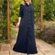 thumbnail image 3 of Cárdigan con botones para mujer vestido elegante de manga larga cárdigan de moda vestido largo, 3 of 9
