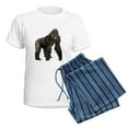 thumbnail image 5 of CafePress - Gorilla Women's Light Pajamas - Women's Short Sleeve Print T-Shirt and Pants Light Cotton Pajama Set, 5 of 7