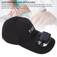 thumbnail image 3 of Gorra Para Ventilador Solar, Ala Ancha, Gorra De Béisbol Con Protección UV De Verano Con Ventilador Solar Para Deportes En La Playa Y El Jardín, , Ajuste Ajustable,, 3 of 7