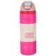 thumbnail image 1 of Botella Aislada Acero Inoxidable Con Paja para Viajes Deportivos Y Escuela (rosa) Rojo, 1 of 9