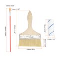 thumbnail image 3 of 13uds Pintura Rodillo Kit, Pintura Suministros Herramientas, 8 Plástico Bandeja, 4 Pintura Rodillo, Marco, Pintura Agitar Palo, 6 Química Fibra Pintura Cepillos, para Cuadro, 3 of 8