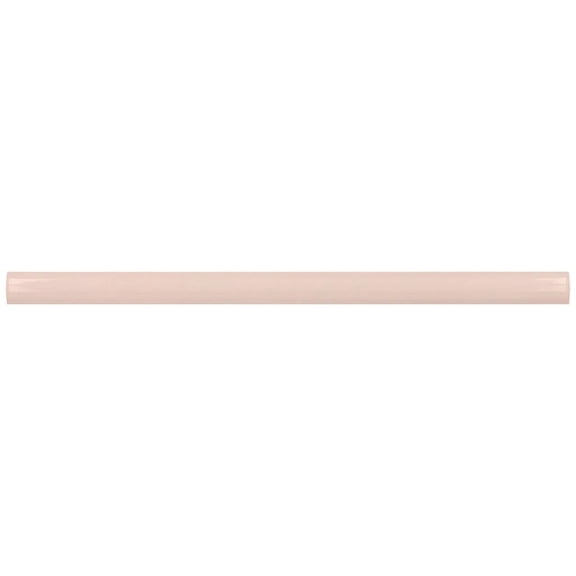 Arte 0.47 in. x 7.87 in. Glossy Pink Ceramic Pencil Tile Trims (0.3 sq. ft./case) (10-pack)