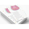 thumbnail image 3 of Inkdotpot Baby Bib Who Knows Mommy BestBaby Shower GameCards-FunActivity Cards Set Of 50Gender Neutral Party Theme, 3 of 5