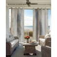 thumbnail image 4 of Beige Gray Blackout Curtains 96 Inches Long, Abstract Grunge Mottled Neutral Texture Thermal Insulated Black Out Curtains, Darkening Window Curtain Drapes for Bedroom Living Room 52"x96" 2 Panels, 4 of 8