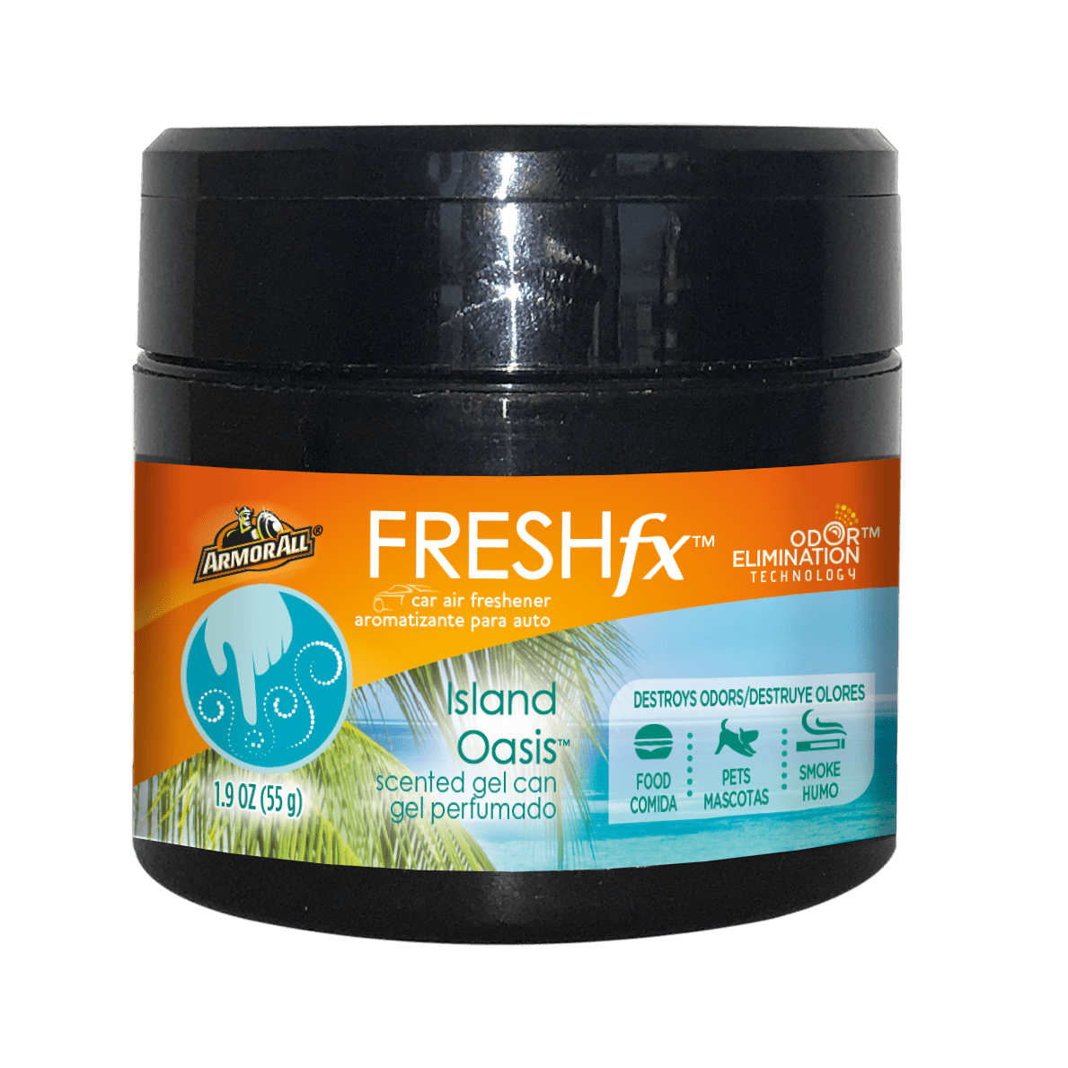 Armor All® FRESHfx™ Car Air Freshener Scented Gel Can Island Oasis