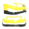 thumbnail image 2 of Ikon Motorsports Compatible with 11-13 Kia Optima Base ONLY IKON Style Front Bumper Lip Splitter - PU, 2 of 3