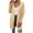 Beige, variant on Lilgiuy Women Casual Pockets Long Sleeve Casual Solid Coat Cardigan Blouse(Gray,6) Fall Fashion for 2022 Spring Winter