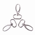 thumbnail image 2 of Lote de ganchos giratorios de metal para cordón, broches de langosta, clips, accesorios para manualidades y llaveros., 2 of 7