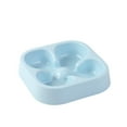 thumbnail image 1 of Healthy Slow Feeding Dog Bowl fun Feeder No Chocking Water Bowl With Four leaf Clover Pattern pink, 1 of 5