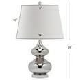 thumbnail image 6 of SAFAVIEH Eva 24 in. Glass Table Lamp with Off-White Cotton Shade, Set of 2, 6 of 7