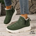 thumbnail image 5 of Mostsola Platform Snow Boots for Women Comfortable Sole Furry Lined Winter Warm Ankle Boots, 5 of 9