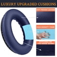 thumbnail image 3 of Auriculares SoloWit para Bose QC35 QC35 II Midnight Blue, 3 of 7