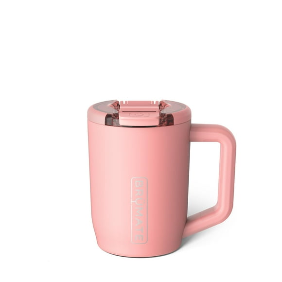 Taza de café BrüMate Müv de 450 ml, 100% a prueba de fugas, con asa y tapa
