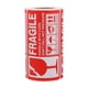 thumbnail image 1 of 1 Roll Fragile Stickers Warning Stickers Packing Shipping Label Stickers (Red), 1 of 4