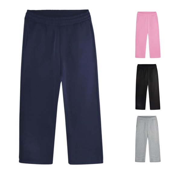 FYDUU Boys Sweatpants Boys Pants Kids Casual Trousers Elastic Waist Athletic Joggers Loose Fit Comfort Sweatpants School Everyday Bottoms Leisure Pants 16-17 Years