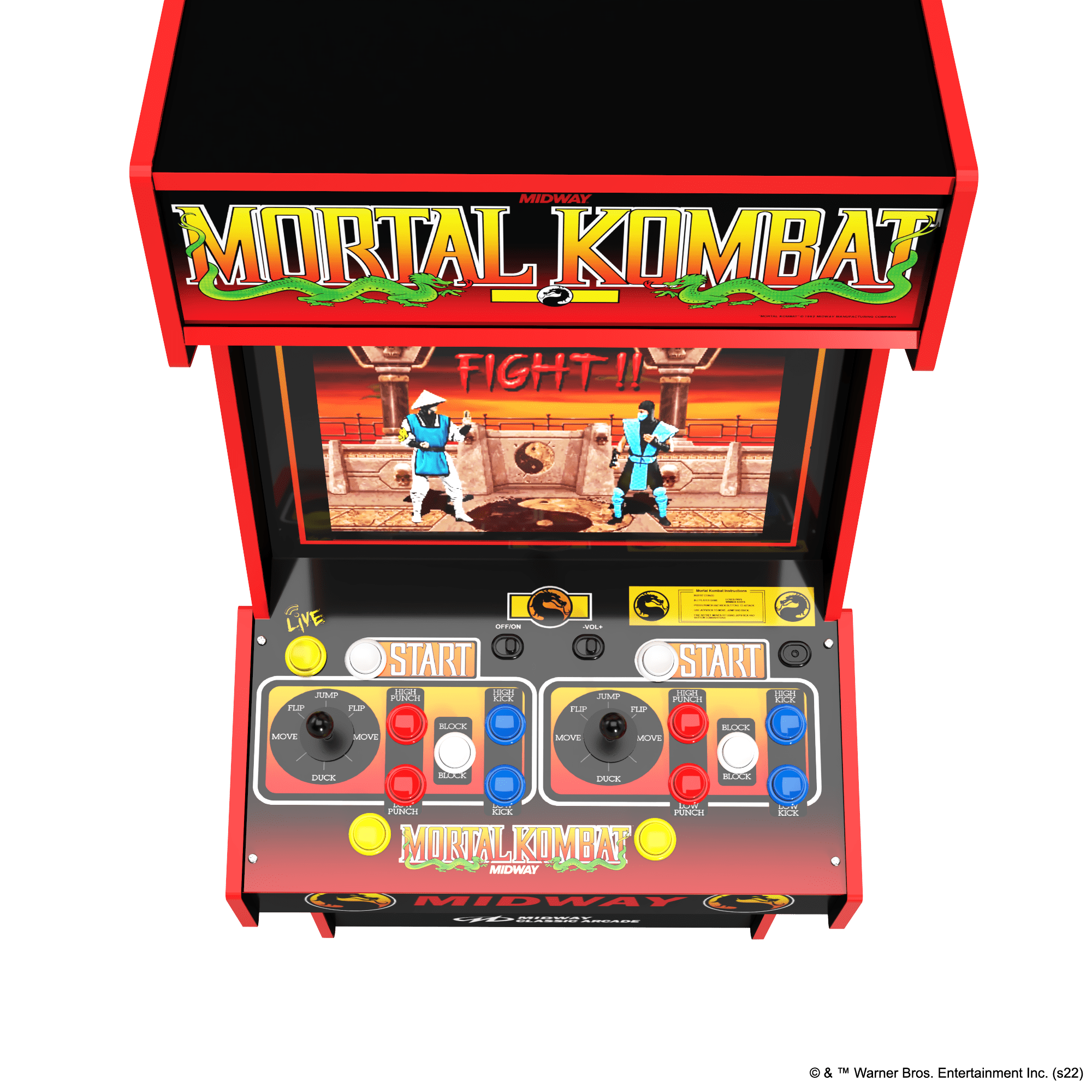 Ultimate Mortal Kombat 3 - Midway 30th conversion - Arcade1up - Viny |  ReproArcade