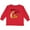 Red, variant on Hugs and Hisses Cute Snake for Valentines Day Boys or Girls Long Sleeve Toddler T-Shirt