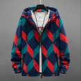 thumbnail image 2 of Parkas Abrigos Acolchados Masculinos Estampados Chaqueta de Plumón con Capucha para Hombre Acolchado Tendencia 2024 en Promoción Acolchado Invierno Exterior Nuevo y Corea Frío, 2 of 5