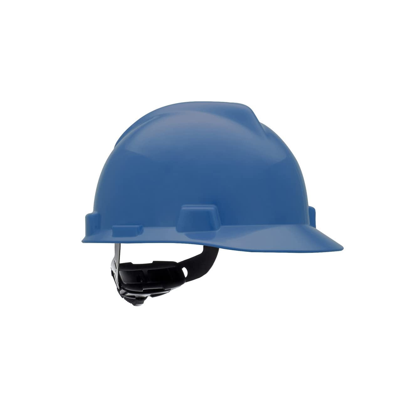 msa 475358 v-gard slotted hard hat, cap style