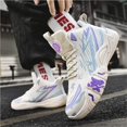 thumbnail image 3 of Novetra Men's Basketball Shoes Walking Running Breathable Comfortable Sneakers - COLOURED_4, 3 of 5