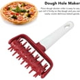 thumbnail image 3 of Pizza Dough Dough Tool Pizza Pastry Hole Roller for Cake Pie Cookies Bread Pastry Baking Baking Tool (Red), 3 of 4