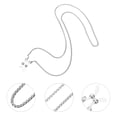 thumbnail image 6 of MRLESS Stainless Steel Glasses Chain Holder, Anti-lost Eyeglass Lanyard with Beads for Secure Glasses, 6 of 7